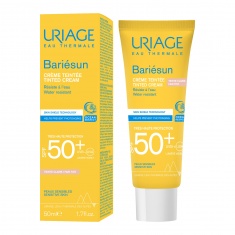 Uriage Bariesun SPF50+ Слънцезащитен тониран крем 50 ml - Светъл