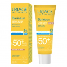 Uriage Bariesun SPF50+ Слънцезащитен тониран крем 50 ml - Златист