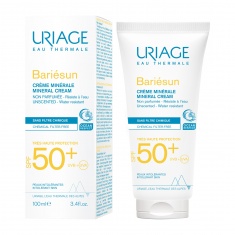 Uriage Bariesun SPF50+ Минерален крем за бебета и деца 100 ml + Термална вода за бебета и деца 150 ml