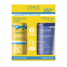Uriage Bariesun SPF50+ Слънцезащитен спрей за деца + Кърпа