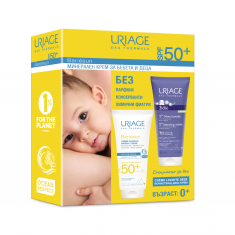 Uriage Bariesun Слънцезащитен минерален крем за бебета и деца SPF50 100 ml + Пенлив измиващ гел-крем 200 ml