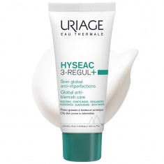 Uriage Комплект Hyseac 3-Regul Грижа за кожа с несъвършенства 40 ml + ПОДАРЪК Hyseac Почистващ гел 50 ml