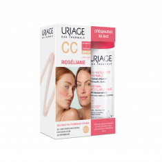 Uriage Roseliane Комплект CC Крем SPF50+ Среден нюанс 40 ml + Мицеларна вода 100 ml