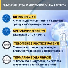 Uriage Bariesun SPF50+ Слънцезащитен флуид против пигментации 40 ml