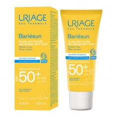 Uriage Bariesun SPF50+ Слънцезащитен флуид против пигментации 40 ml
