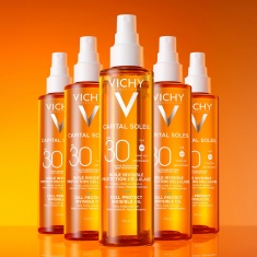 Vichy Capital Soleil SPF30 Защитно масло за лице, тяло и краищата на косата 200 ml