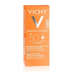 Vichy Capital Soleil BB Dry Touch SPF50 Тониран матиращ флуид за лице 50 ml