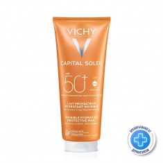 Vichy Capital Soleil SPF50+ Слънцезащитно хидратиращо мляко за лице и тяло 300 ml