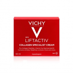 Vichy Liftactiv Collagen Specialist Дневен крем за лице против бръчки за всеки тип кожа 50 ml