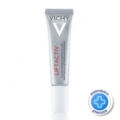 Vichy Liftactiv H.A. Стягаща грижа против бръчки за околоочния контур с хиалуронова киселина 15 ml