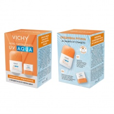 Vichy Soleil SPF50 UV Aqua Флуид 50 ml + SPF50+ Стик за лице и устни 10 g