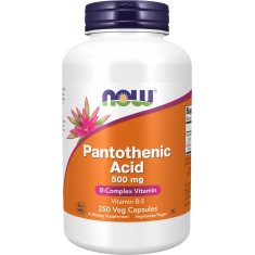 Vitamin B-5 / Pantothenic Acid 500 mg