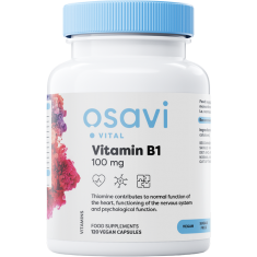 Vitamin B1 100 mg | Thiamine x 120 капсули