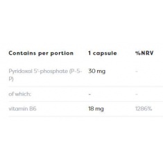 Vitamin B6 | P-5-P 30 mg x 60 капсули