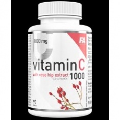 Vitamin C 1000 with Rose Hips x 90 капсулу