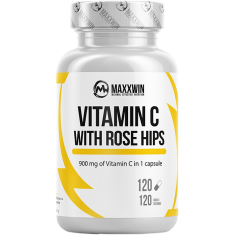 Vitamin C 900 mg | with Rose Hips x 120 капсули