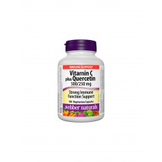 Vitamin C plus Quercetin - Витамин С 500 mg + кверцетин 250 mg, 100 капсули