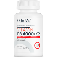 Vitamin D3 4000 + K2 100 mcg / Limited Edition