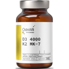 Vitamin D3 4000 + K2 MK-7 100 mcg