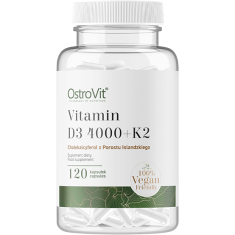 Vitamin D3 4000 + K2 | Vege Caps