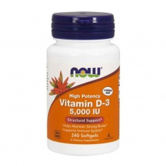 Витамин D3 5000 IU х240 меки капсули