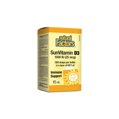 Vitamin D3/ Витамин D3 1000 IU x 15 ml / 500 дози Natural Factors