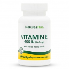 Витамин Е / Vitamin E - NaturesPlus (60 капс)