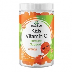 Витамин С за деца дъвчащи таблетки с вкус на портокал
