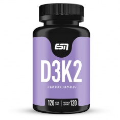 Витамини К2+Д3 / Vitamin MK-7 - ESN (120 капс)