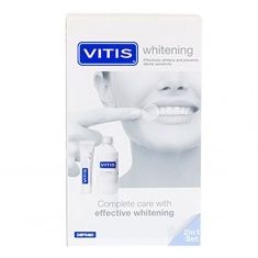 Vitis Whitening вода за уста + паста за зъби