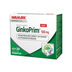 ГинкоПрим Макс 120 mg 60+20 таблетки