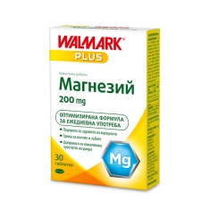 Walmark Магнезий Грижа за нервната система и мускулите 200 mg х30 таблетки