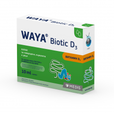 WAYA Биотик D3 Пробиотични капки 10 ml