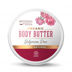 Wooden Spoon Cosmos Organic Био Масло за тяло Bulgarian Rose 100 ml