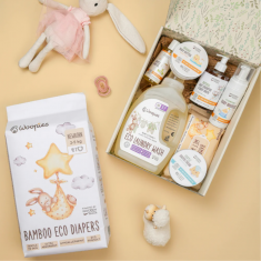 Wooden Spoon Премиум кутия за новородено с Орисия