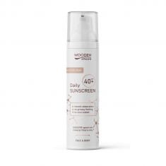 Wooden Spoon SPF40 Минерална слънцезащитна емулсия за лице и тяло 100 ml