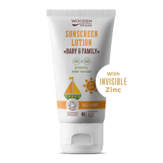 Wooden Spoon SPF50 Био слънцезащитен лосион “Baby&Family” 150 ml