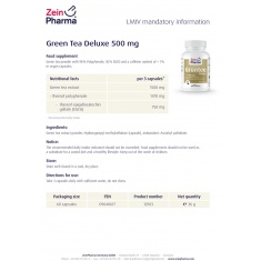 ЗЕЛЕН ЧАЙ / GREEN TEA Deluxe - ZeinPharma (60 капс)