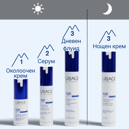 Uriage Age Lift Уплътняващ коригиращ дневен флуид с лифтинг ефект 40 ml