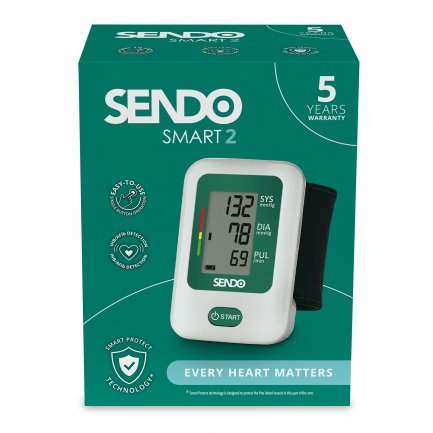 Sendo Smart 2 Дигитален апарат за кръвно налягане за китка