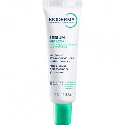Bioderma Sebium Керато+ Гел-крем против несъвършенства с висока толерантност 30 ml