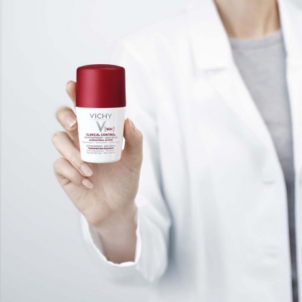 Vichy Clinical Control Рол-он дезодорант против неприятна миризма до 96 часа 50 ml