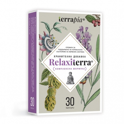 Terrapia Релакситерра за нервната система х30 капсули