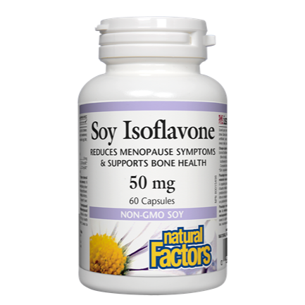 Natural Factors Соя изофлавони Комплекс 50 mg х60 капсули