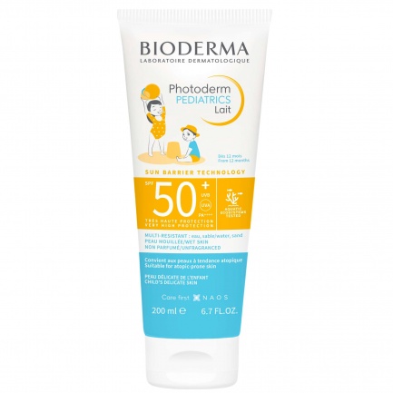Bioderma Photoderm Pediatrics SPF50+ Слънцезащитно мляко за деца 200 ml