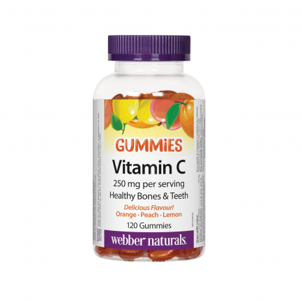 Webber Naturals Витамин C Гъми 125 mg x120 желирани таблетки