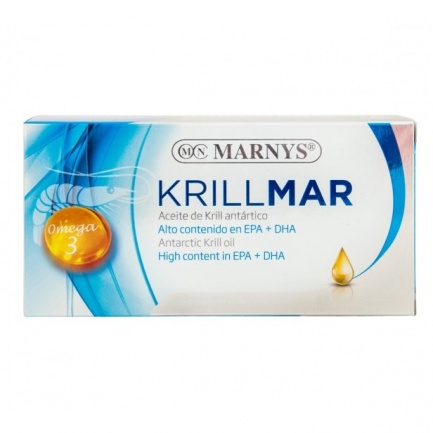 Marnys Комплекс KRILLMAR (масло от крил и рибено масло) x60 капсули