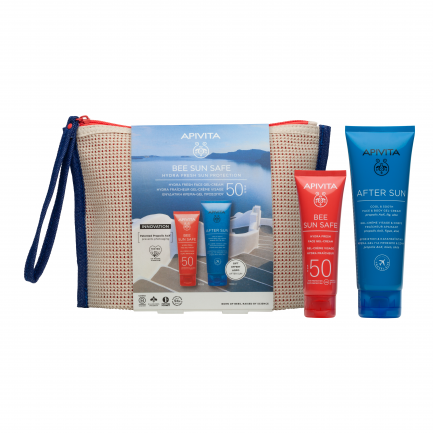Apivita Bee Safe Sun Гел-крем SPF50 50 ml + Крем за след слънце 100 ml