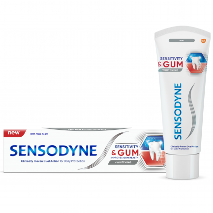 Sensodyne Sensitivity and Gum Whitening Паста за зъби 75 ml