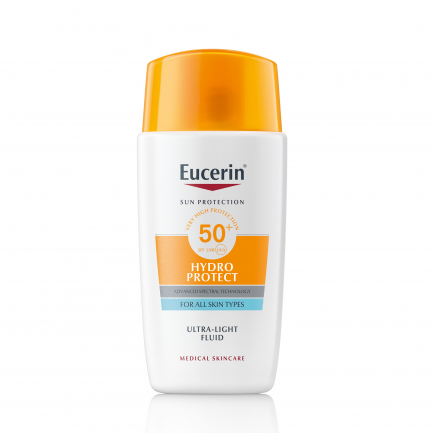 Eucerin Hydro Protect SPF50+ Слънцезащитен ултралек флуид за лице 50 ml